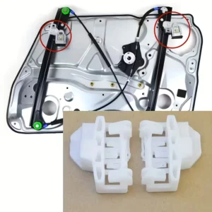 2pz clip regolatore finestra per Volkswagen Passat B5 A4 vetro frontale