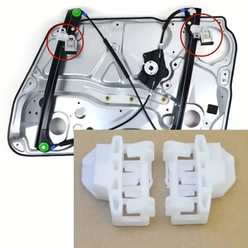 2pz clip regolatore finestra per Volkswagen Passat B5 A4 vetro frontale