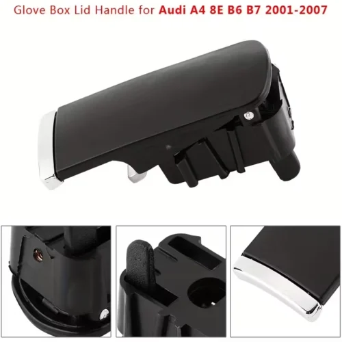 Maniglia blocco portaoggetti per Audi A4 B6 nera OEM organizzazione auto