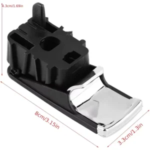 Maniglia blocco portaoggetti per Audi A4 B6 nera OEM organizzazione auto