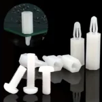 100pz distanziali nylon M4 linguetta bloccaggio isolante elettronica