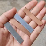 4pz elettrodi rame zinco spessore 0.03cm galvanica artigianato