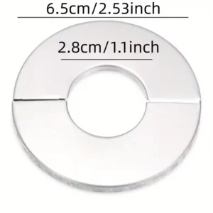 3pz coperture rubinetti acciaio inox grado 201 per tubi scaldabagno