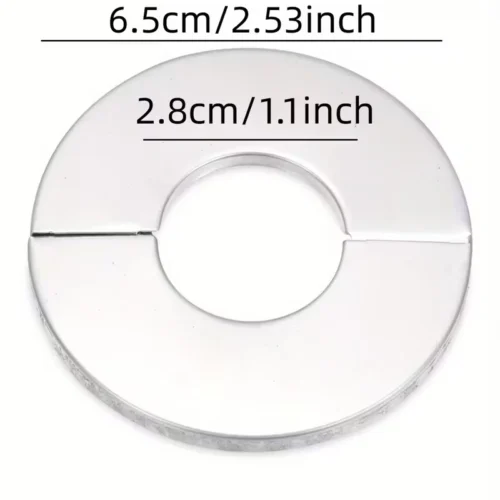 3pz coperture rubinetti acciaio inox grado 201 per tubi scaldabagno