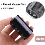 1 pezzo condensatore farad nero 35x60mm 2.7V 500F raddrizzatori