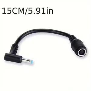 1pz convertitore caricatore DC 7.4mm a 4.5mm HP Dell punta blu