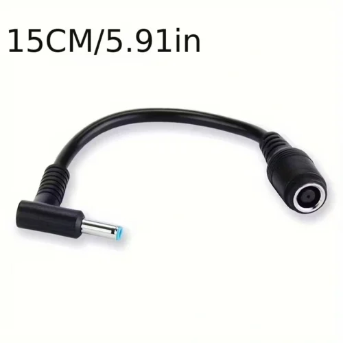 1pz convertitore caricatore DC 7.4mm a 4.5mm HP Dell punta blu