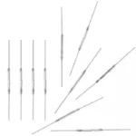 10pz interruttore lamina reed magnetico normalmente aperto 2x14mm