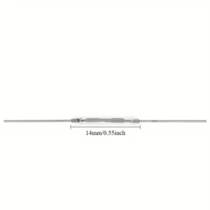 10pz interruttore lamina reed magnetico normalmente aperto 2x14mm