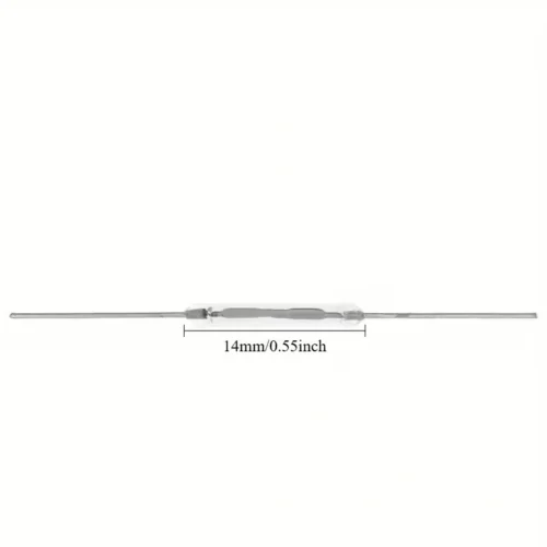 10pz interruttore lamina reed magnetico normalmente aperto 2x14mm