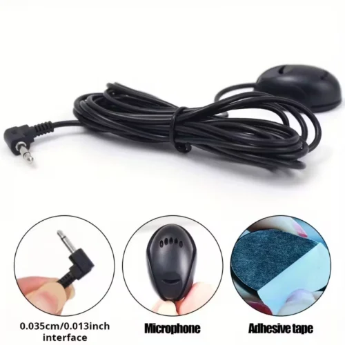 1pz microfono auto clip USB anti rumore GPS montaggio cruscotto