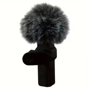 2pz coprimicrofono lavalier peluche antivento clip audio video live