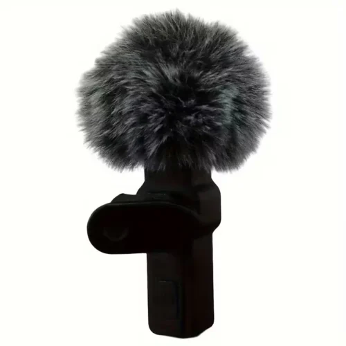 2pz coprimicrofono lavalier peluche antivento clip audio video live