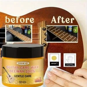 Ceretta chitarra spugna inclusa lucidante protettivo legno ukulele violino
