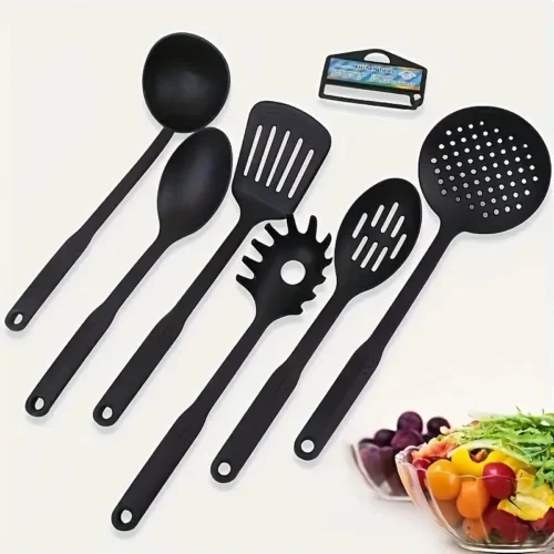 SET PROFESSIONALE DI 6 UTENSILI DA CUCINA RESISTENTI E VERSATILI ACCESSORI