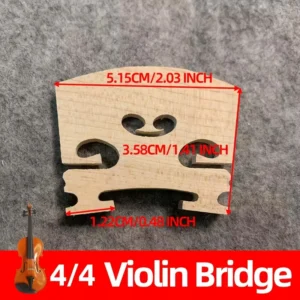Ponte violino 4/4 legno acero alto qualità principianti