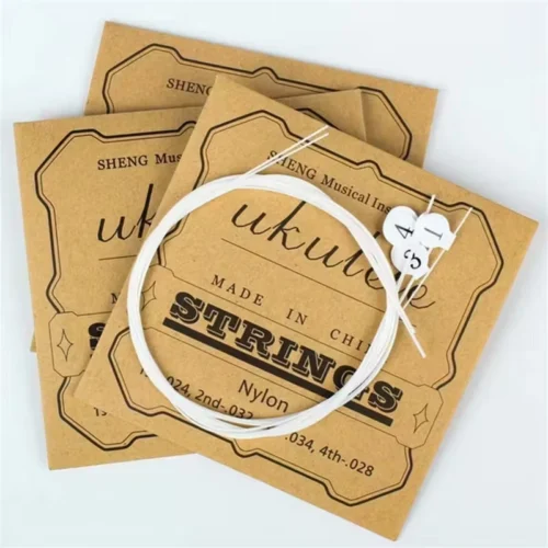 Set 4 corde nylon universali ukulele 53.34 58.42 66.04cm