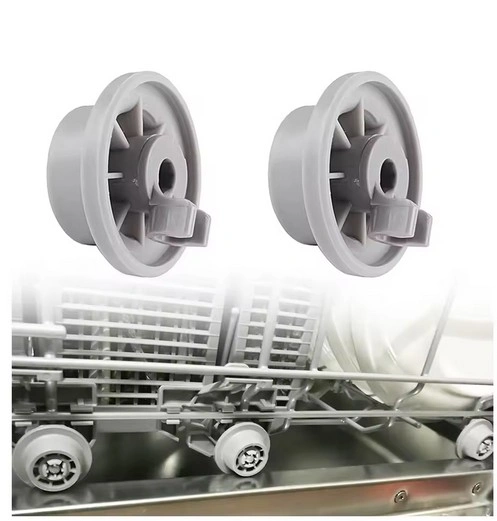 1293-1.webp 4 Pezzi Ruota Cestello Inferiore Lavastoviglie Compatibile Kenmore Bosch Siemens