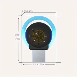 Repellente ultrasonico USB zanzare insetti auto portatile esterno non tossico