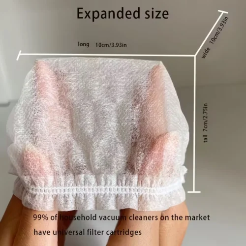 15pz filtro monouso aspirapolvere rete non tessuta sacchetto riutilizzabile