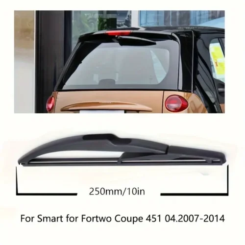 Spazzola tergicristallo 25,4cm posteriore per Smart Fortwo Coupe 451 2007-14