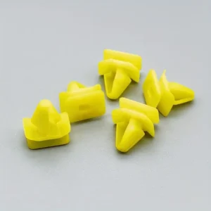 50x clip fissaggio fascia porta ruota Volvo XC60 XC90 30640897 plastica gialla