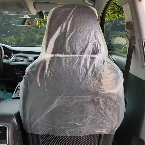 10pz coprisedili auto monouso PVC universali antigraffio anti-sporco