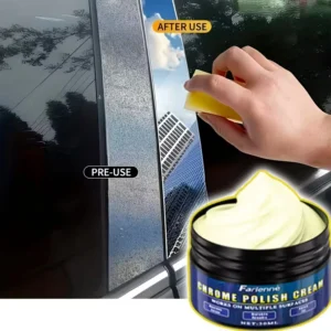 Pastiglia riparazione parti cromate auto ruggine ossidazione crema