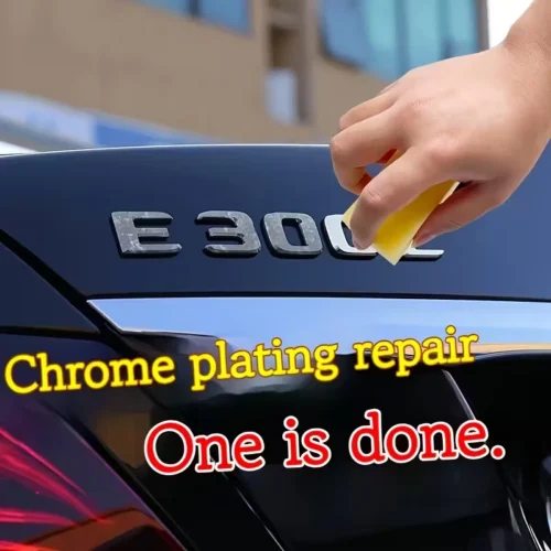 Pastiglia riparazione parti cromate auto ruggine ossidazione crema