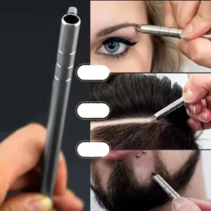 Penna incisa acconciature calde + 10pz lame professionali tagliacapelli