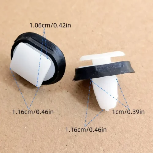 20x clip portiera guarnizione PP per Fiat Peugeot per Citroen 856543 71728806