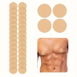 20pz copricapezzoli monouso poliestere impermeabili traspiranti uomo