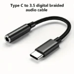 Adattatore da USB Tipo C a Jack per Cuffie 3.5mm USB C a Aux Audio