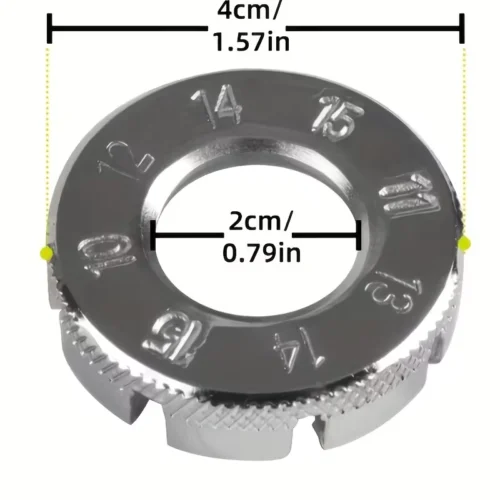 Rrskit strumento arancione regolazione ruota bici cinghia mini portatile