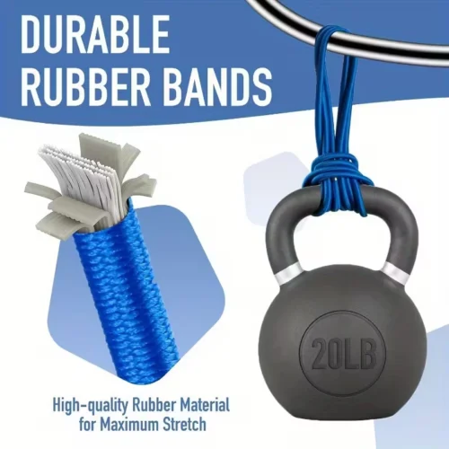 3pz elastici secchielli 13-363L fascette colorate sacchetti spazzatura