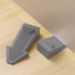 Set 5pz cunei fermaporta plastica antiscivolo impilabili porta battuta