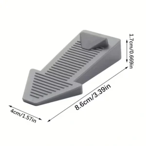 Set 5pz cunei fermaporta plastica antiscivolo impilabili porta battuta