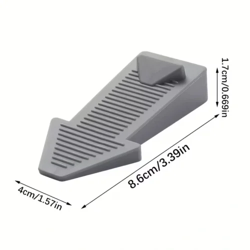 Set 5pz cunei fermaporta plastica antiscivolo impilabili porta battuta