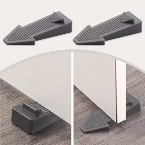 Set 5pz cunei fermaporta plastica antiscivolo impilabili porta battuta