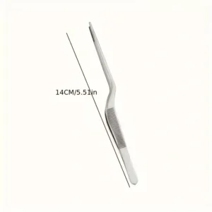 Pinzette acciaio inox rimozione cerume orecchie naso senza profumo