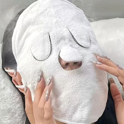1358-1.webp Maschera viso silicone riutilizzabile vapore caldo freddo poliestere