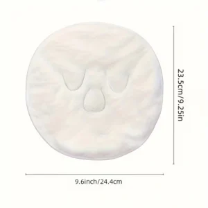 Maschera viso silicone riutilizzabile vapore caldo freddo poliestere