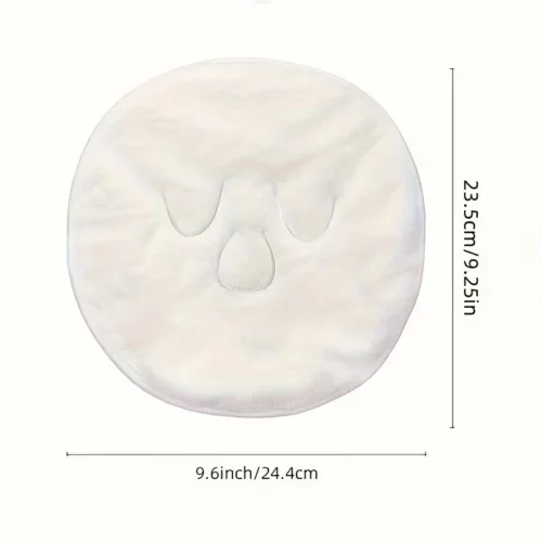 Maschera viso silicone riutilizzabile vapore caldo freddo poliestere