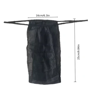 20pz mutandine monouso nere leggere spa palestra viaggio igieniche