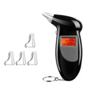 tester Alcolico Portatile Alcolmetro Retroilluminazione Schermo Display Digitale