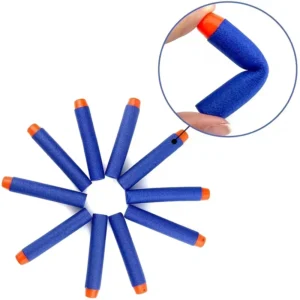 50pz proiettili schiuma gioco bambini freccette ricarica esterno