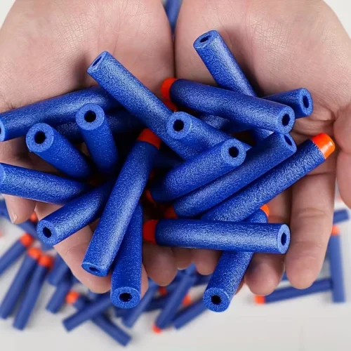 50pz proiettili schiuma gioco bambini freccette ricarica esterno