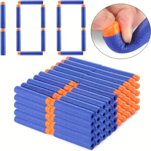 50pz proiettili schiuma gioco bambini freccette ricarica esterno