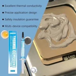 1x Pastina Termica Alta Conduttività CPU GPU Non Tossica Facile Applicazione
