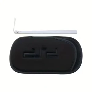 1x Custodia Nylon per PSP 1000 2000 3000 Nera Logo Laccetto Polso Protettiva